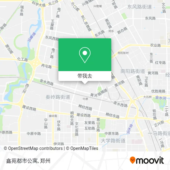 鑫苑都市公寓地图