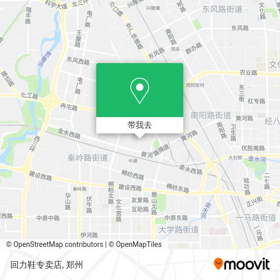 回力鞋专卖店地图