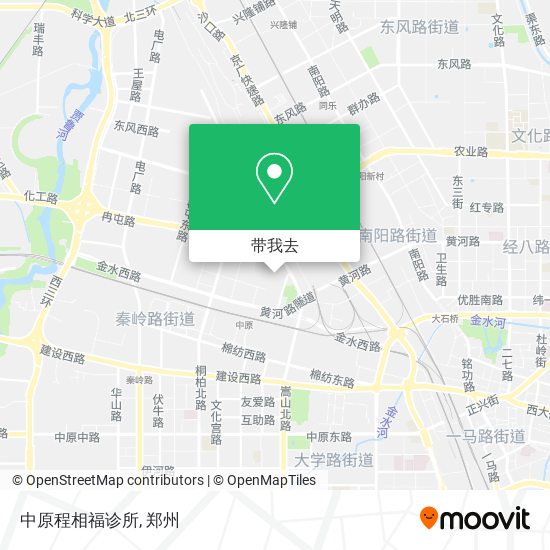 中原程相福诊所地图