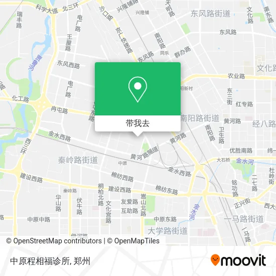 中原程相福诊所地图