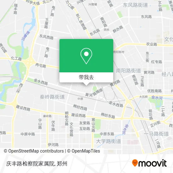 庆丰路检察院家属院地图