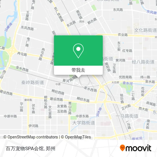 百万宠物SPA会馆地图