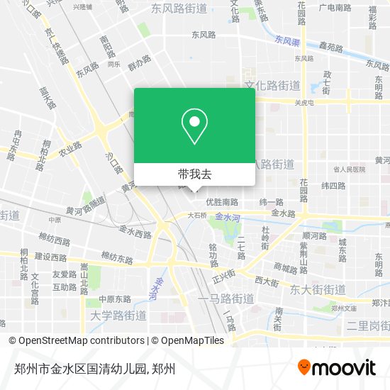 郑州市金水区国清幼儿园地图