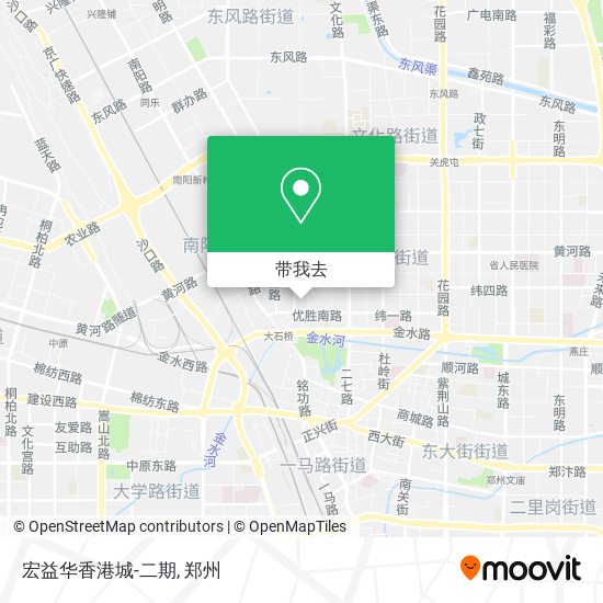 宏益华香港城-二期地图