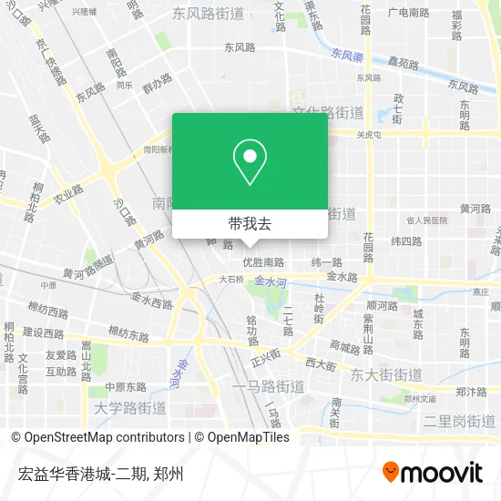 宏益华香港城-二期地图