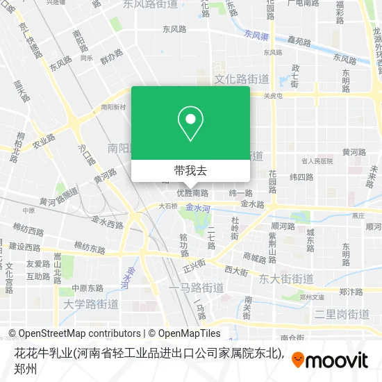 花花牛乳业(河南省轻工业品进出口公司家属院东北)地图