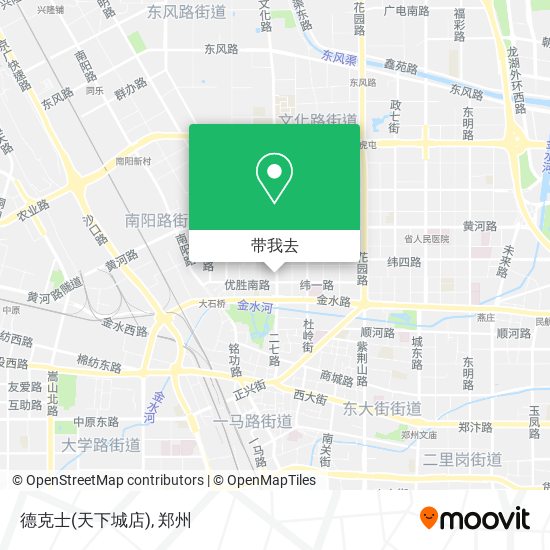 德克士(天下城店)地图