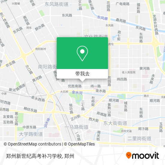 郑州新世纪高考补习学校地图