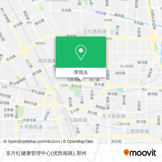 东方红健康管理中心(优胜南路)地图