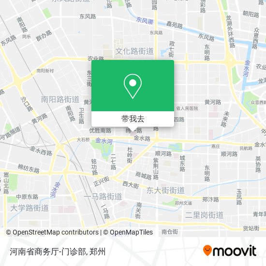 河南省商务厅-门诊部地图