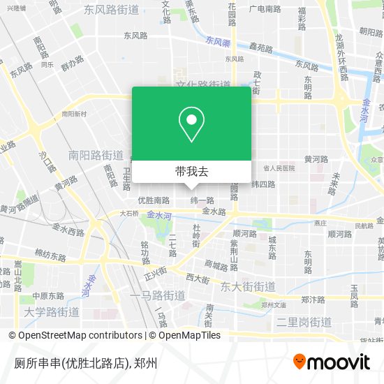 厕所串串(优胜北路店)地图