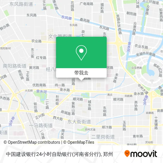 中国建设银行24小时自助银行(河南省分行)地图