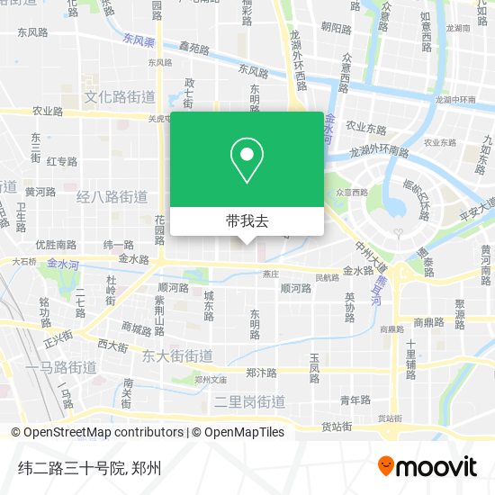 纬二路三十号院地图