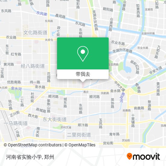 河南省实验小学地图
