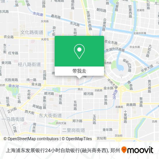 上海浦东发展银行24小时自助银行(融兴商务西)地图