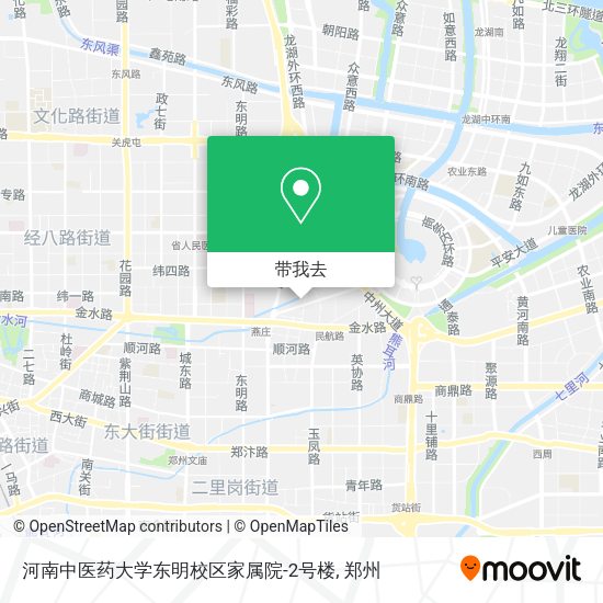 河南中医药大学东明校区家属院-2号楼地图