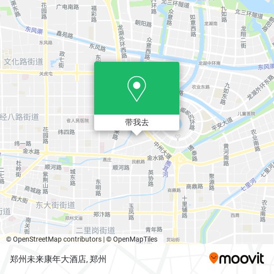 郑州未来康年大酒店地图