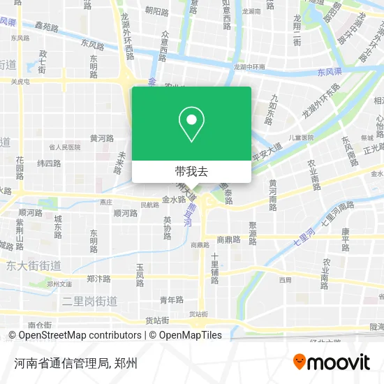 河南省通信管理局地图