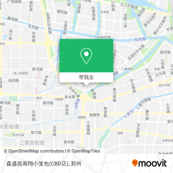 森盛昌南翔小笼包(CBD店)地图