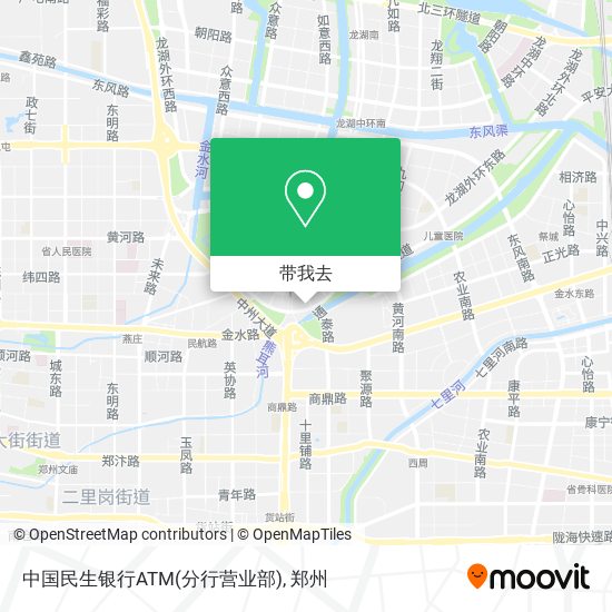 中国民生银行ATM(分行营业部)地图