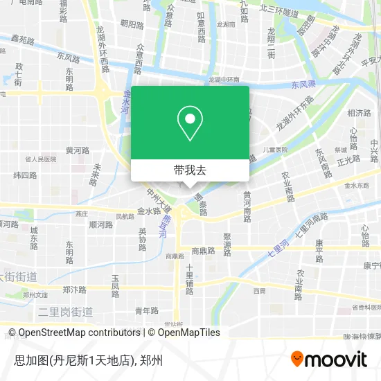 思加图(丹尼斯1天地店)地图