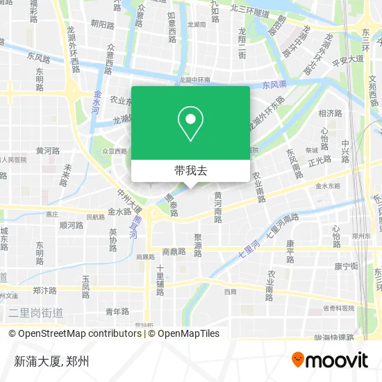 新蒲大厦地图