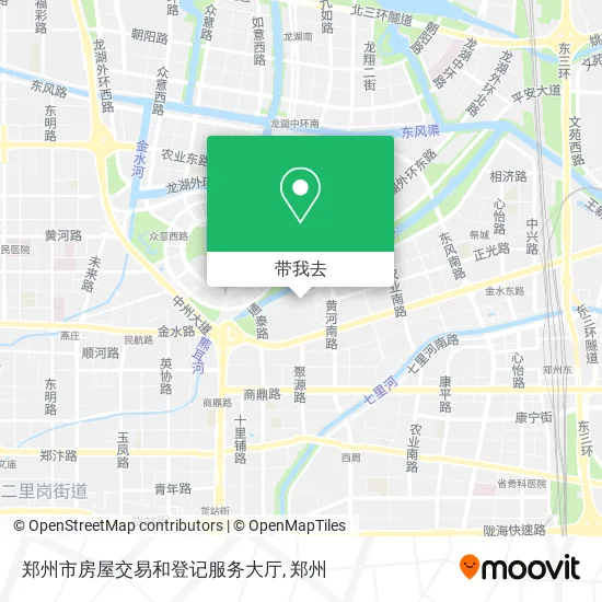 郑州市房屋交易和登记服务大厅地图
