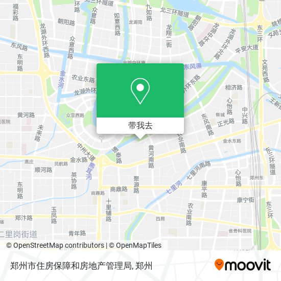 郑州市住房保障和房地产管理局地图