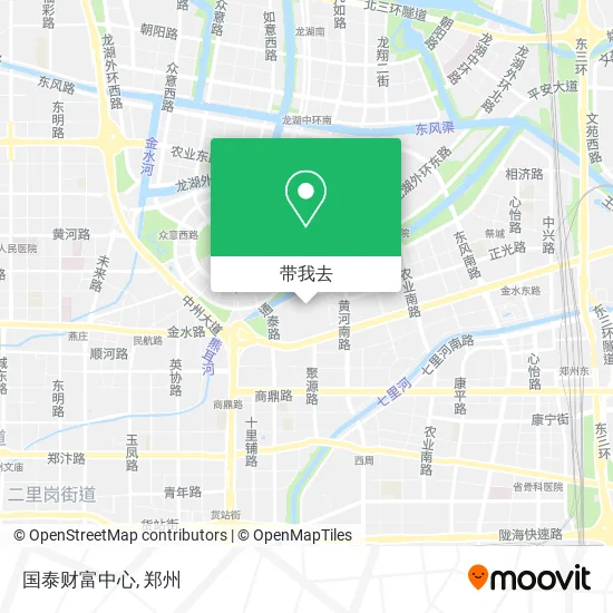 国泰财富中心地图