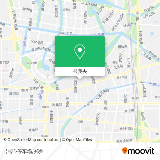 泊郡-停车场地图
