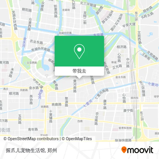 握爪儿宠物生活馆地图