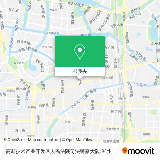 高新技术产业开发区人民法院司法警察大队地图