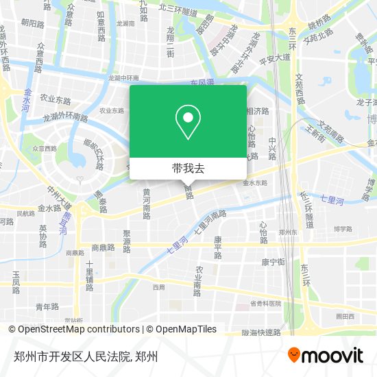 郑州市开发区人民法院地图