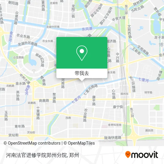 河南法官进修学院郑州分院地图