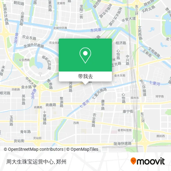 周大生珠宝运营中心地图