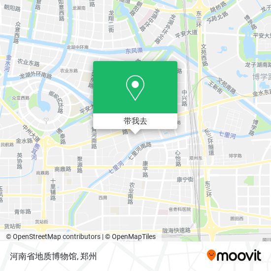 河南省地质博物馆地图