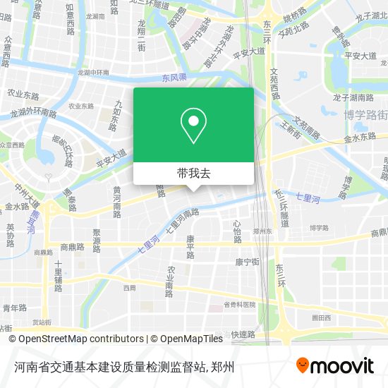 河南省交通基本建设质量检测监督站地图