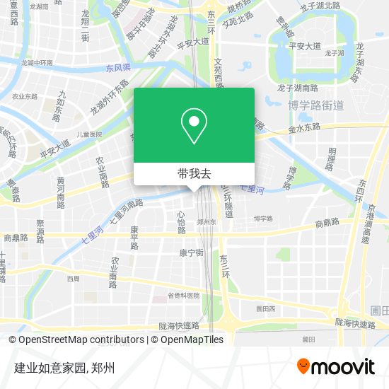 建业如意家园地图