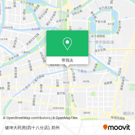 健坤大药房(四十八分店)地图