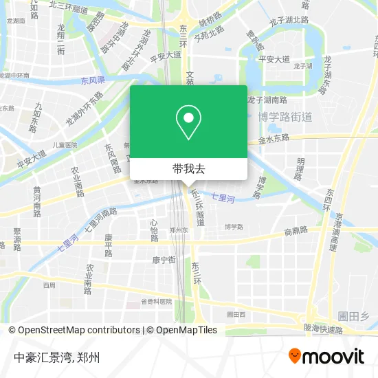中豪汇景湾地图