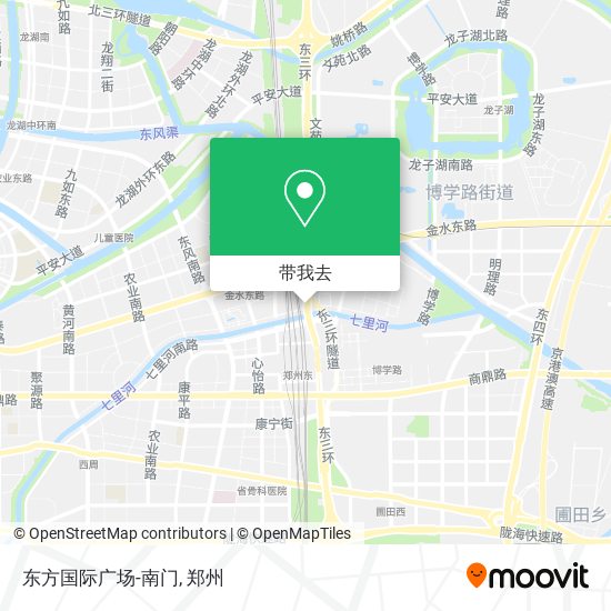 东方国际广场-南门地图