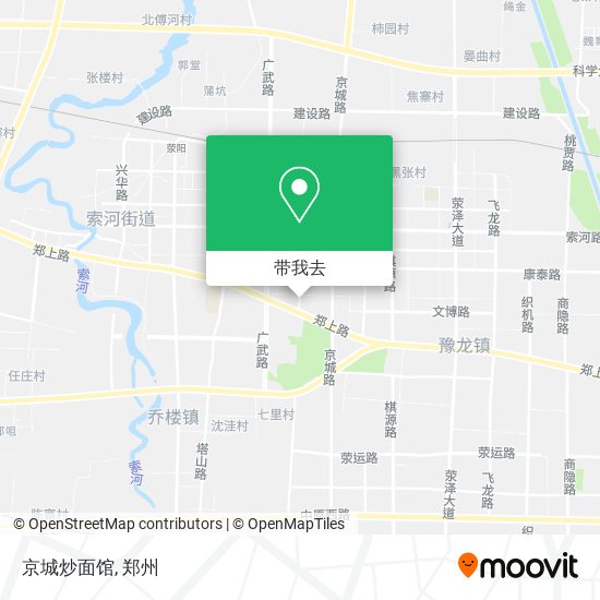 京城炒面馆地图