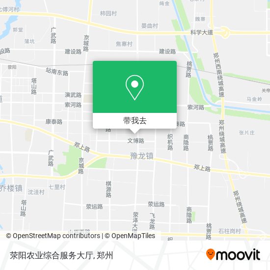荥阳农业综合服务大厅地图