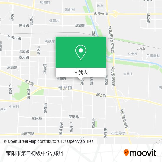 荥阳市第二初级中学地图