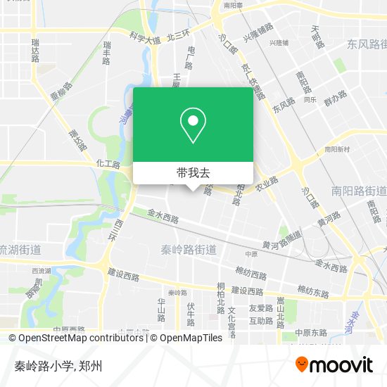 秦岭路小学地图