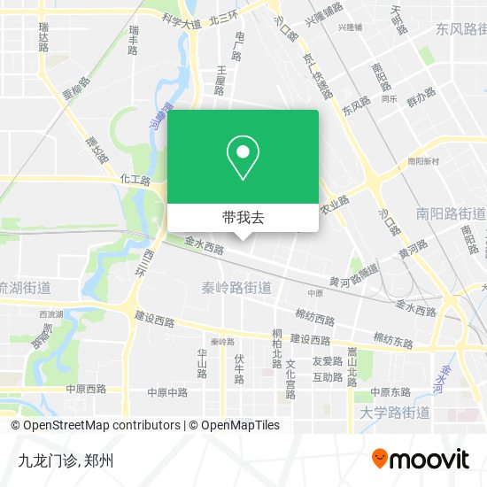 九龙门诊地图