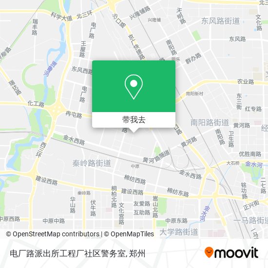 电厂路派出所工程厂社区警务室地图