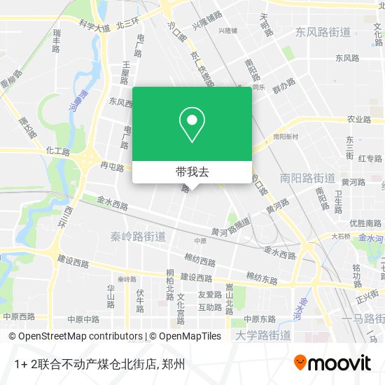 1+ 2联合不动产煤仓北街店地图