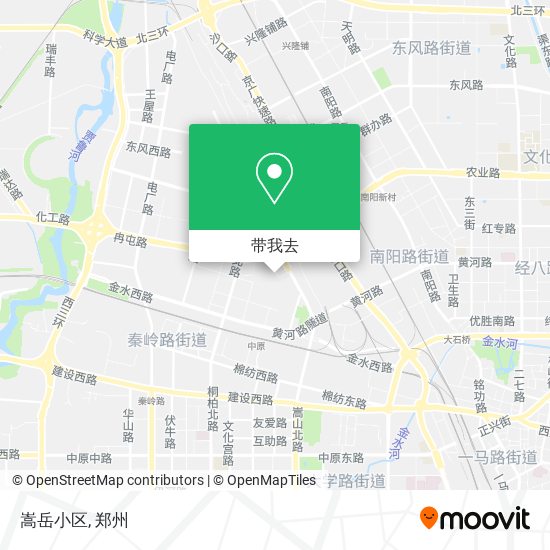 嵩岳小区地图