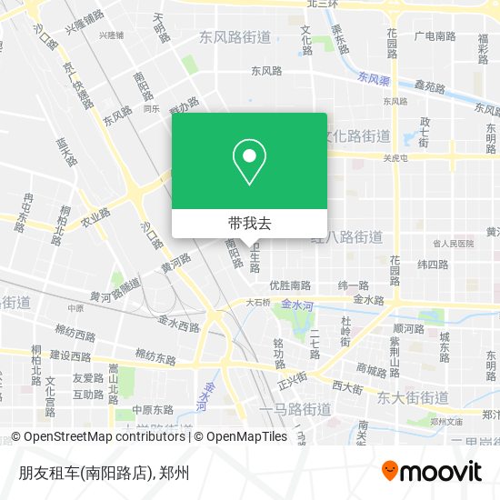 朋友租车(南阳路店)地图